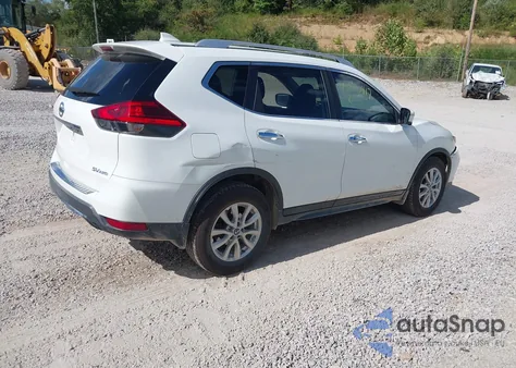 2017 Nissan Rogue Sv z USA, uszkodzony, nr VIN KNMAT2MV7HP569489